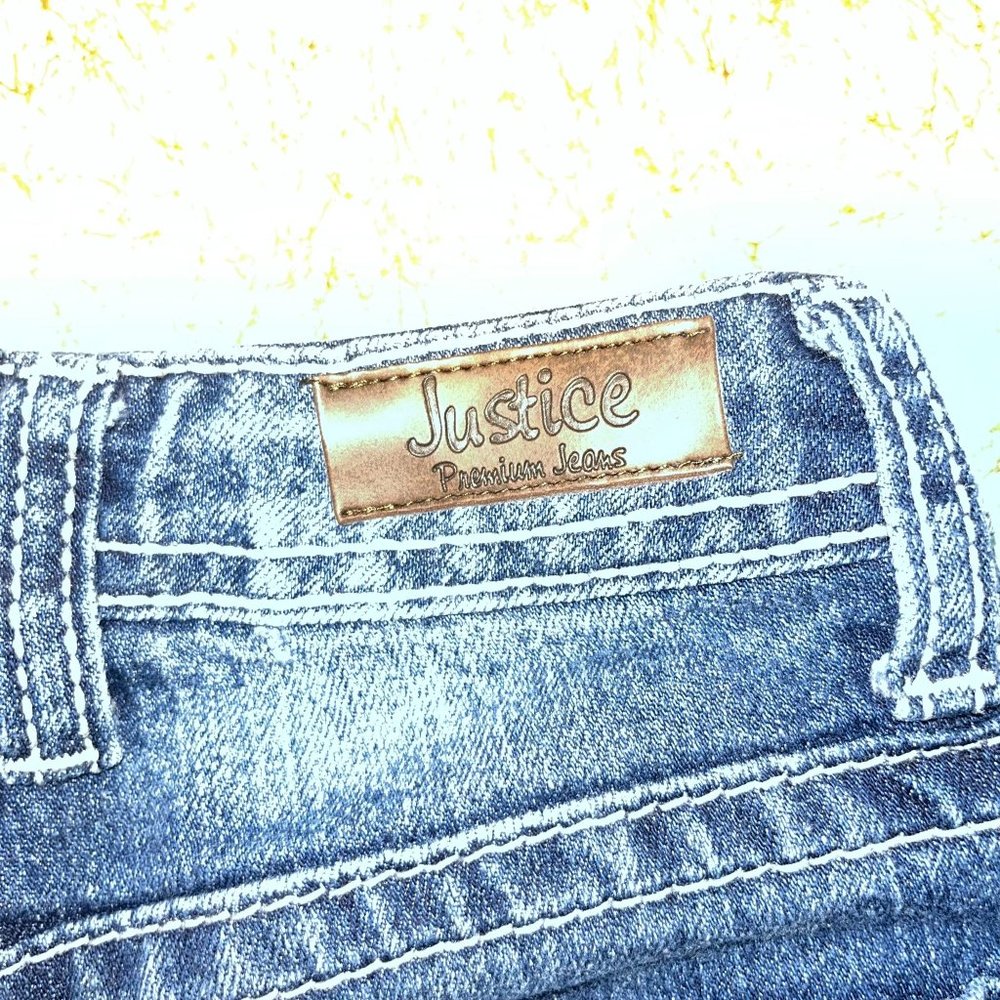 Justice Simply Low Bootcut Girls Jeans Size 6R - Picture 11 of 12